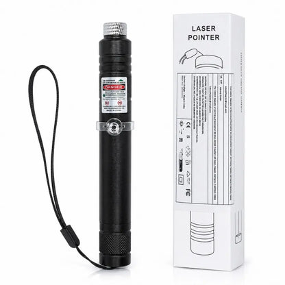 High-Power Laser Pointer with Visible Beam, Long-Range Visible Light, Ideal for Night Use and Outdoor Activities, Durable Design, Handheld Laser Pen, Rechargeable Laser Pointer